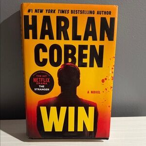 Harlan Coben 'Win' Hardcover Book
